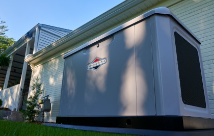 Briggs and Stratton 26kW Power Protect Generator Installed at a Large Home